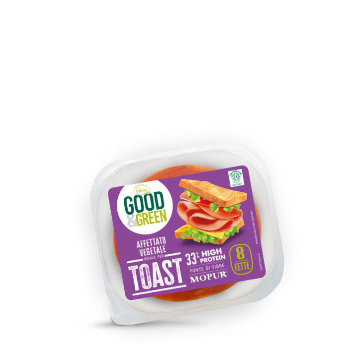 Good&Green Mopur® tranchées végétal idéales pour les toasts 20 pcs